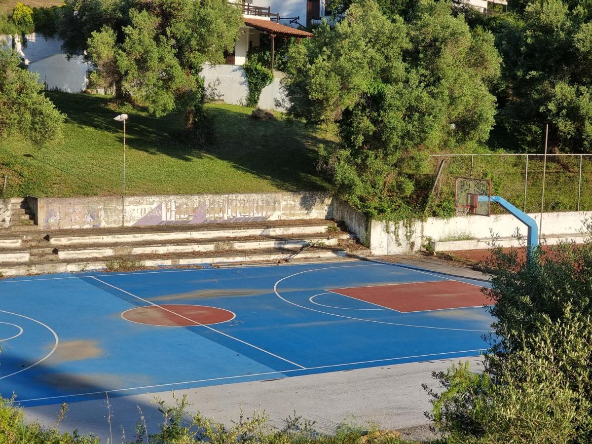 Beachfront Villa 100M From Sea For Up To 10 Guests Siviri Exterior photo